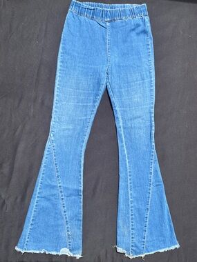 Blue Blush Women’s Medium Blue Flared Skinny Jeans